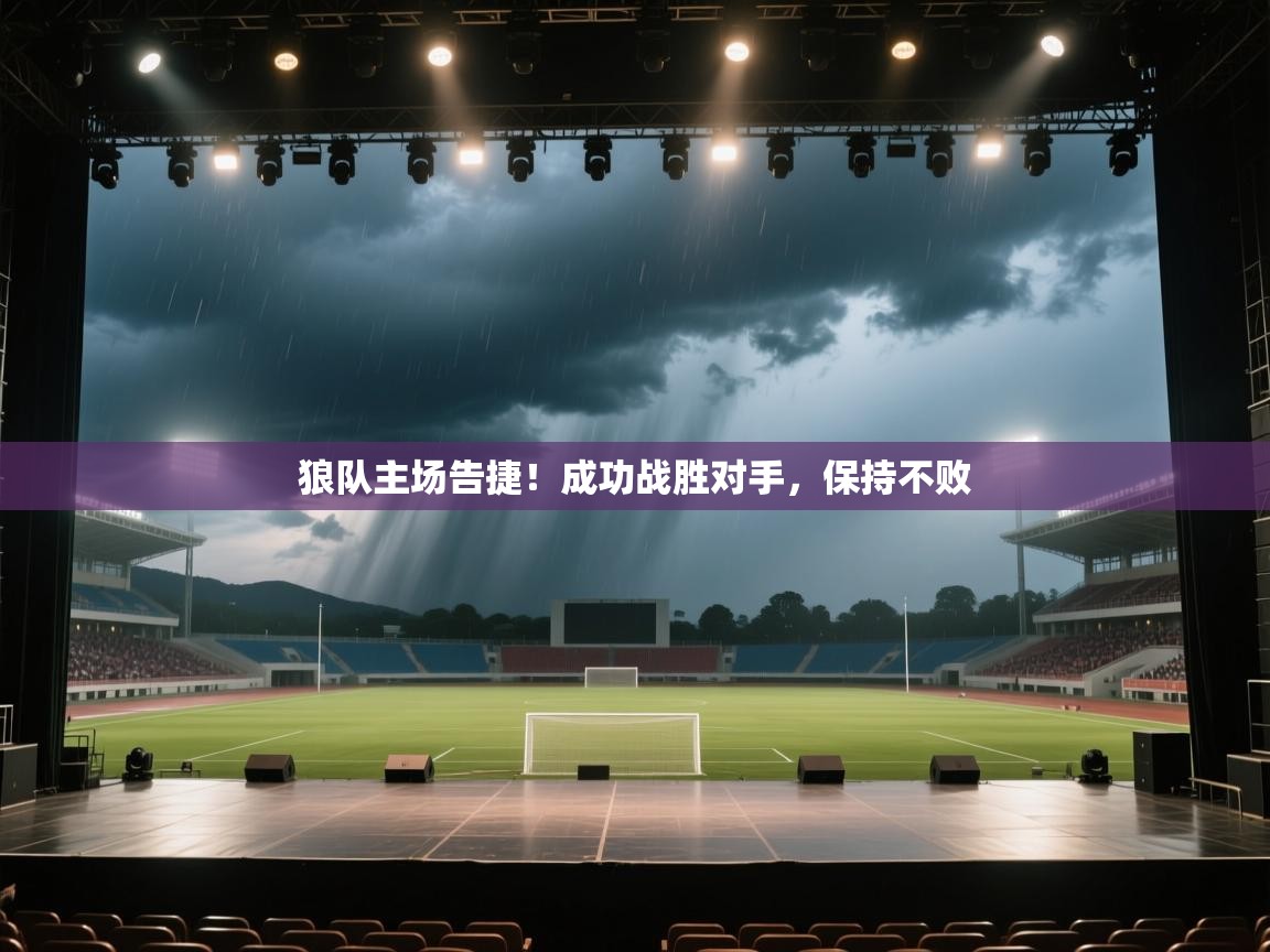 狼队主场告捷！成功战胜对手，保持不败  第1张