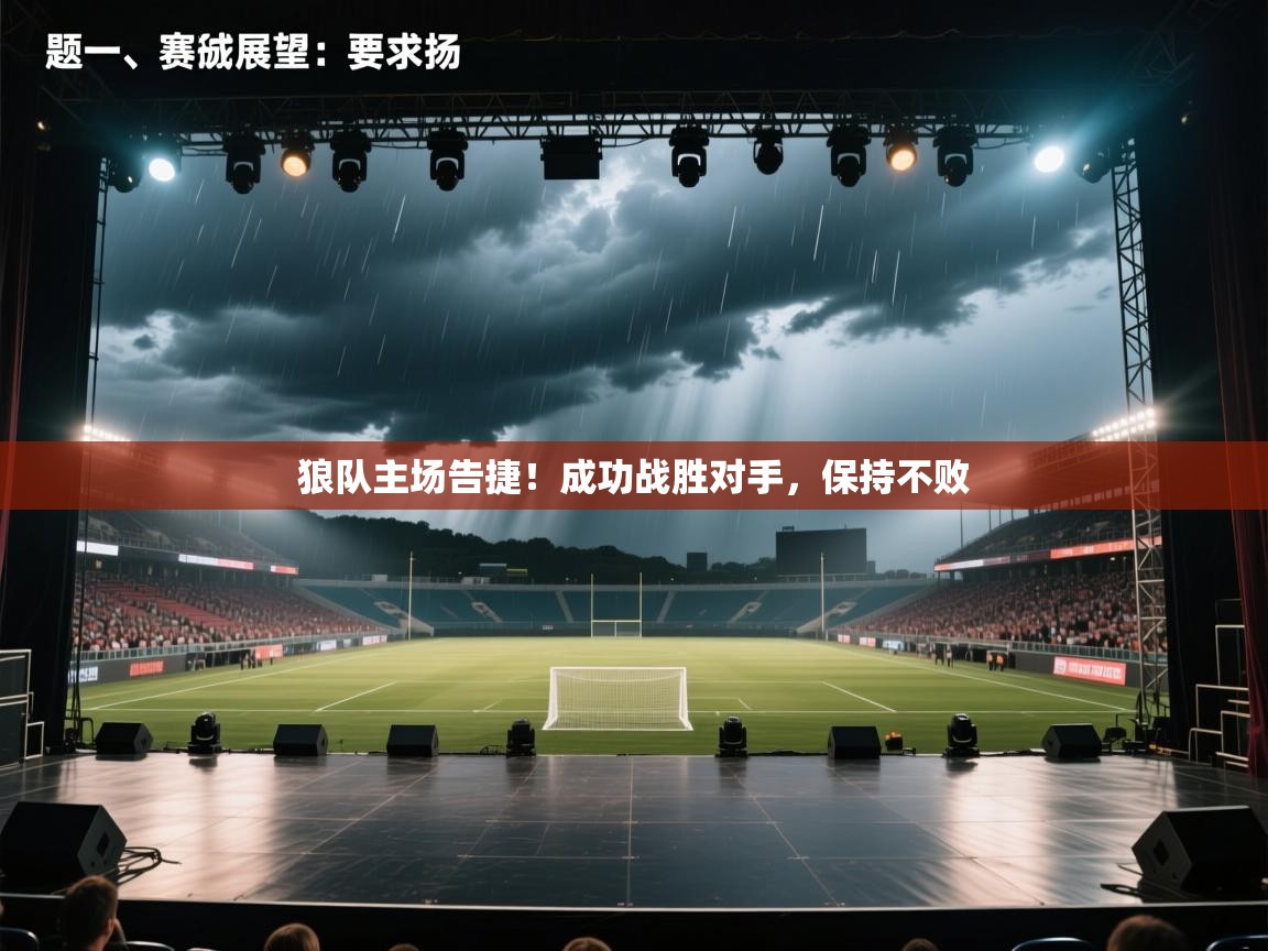 狼队主场告捷！成功战胜对手，保持不败  第2张